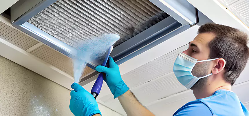 Proactive Dryer Vent & Auxiliary Duct Pollen Cleanup in Urbana, IL